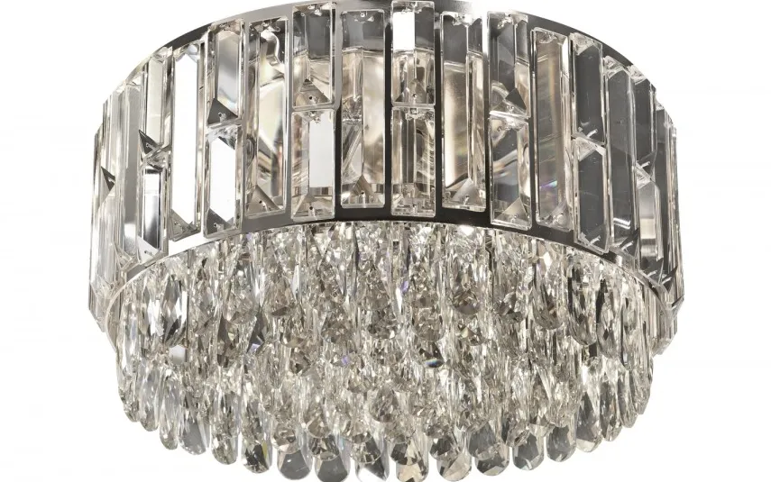 Witek Home Plafon kryształowy Frost Chrome 60253/8 Clearance