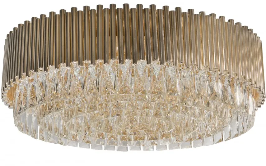 Witek Home Plafon kryształowy Gold Stic 60181/22 Fashion
