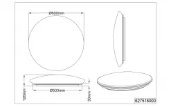 Delighting Plafon Lunar 40W Led 627516000 Clearance