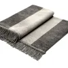 Biederlack Pled koc 100x200 cm Cover Cotton Salt&Pepper Fashion