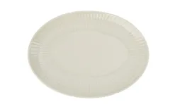 Cmielow Półmisek owalny 33 cm duży Dalia Kremowa Online