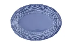 Cmielow Półmisek owalny 34 cm Sofia Szafirowa Fashion