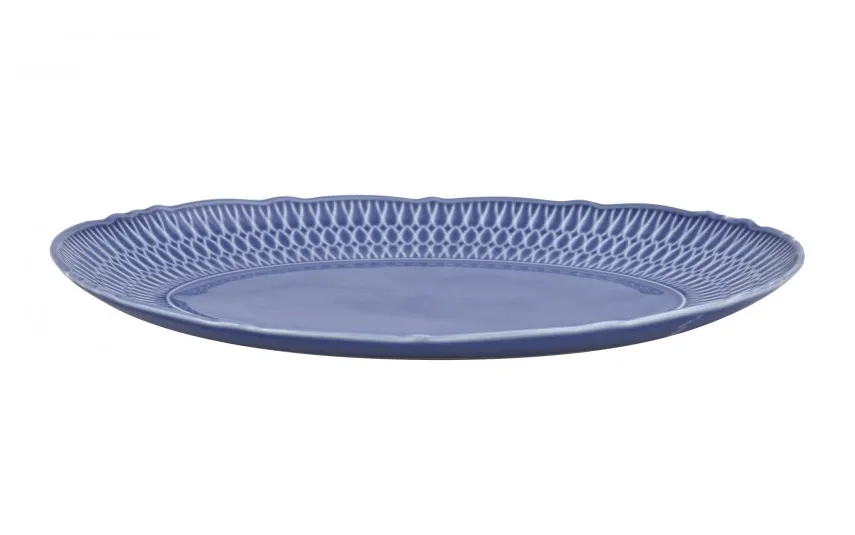 Cmielow Półmisek owalny 34 cm Sofia Szafirowa Fashion