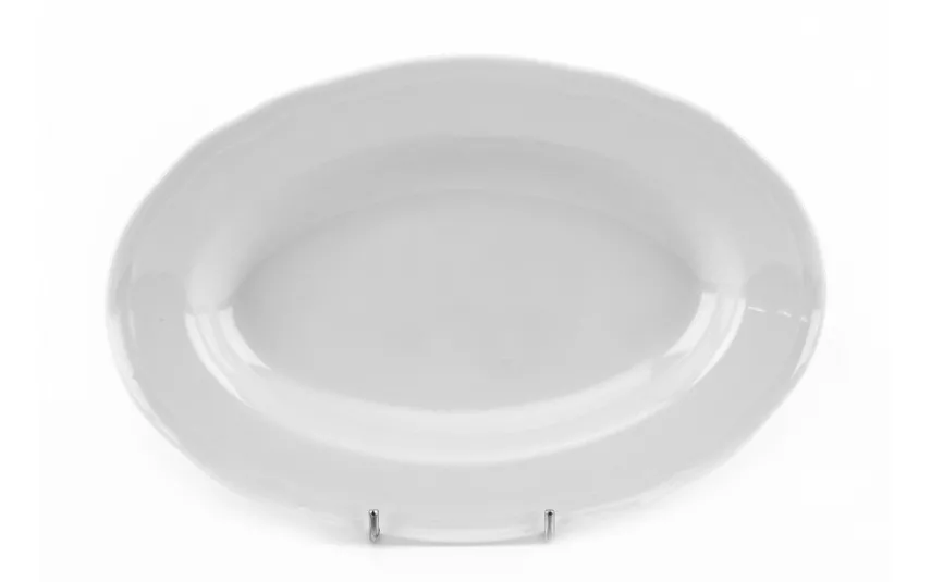 Karolina Półmisek owalny 23cm Castel White Clearance