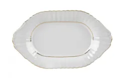 Chodziez Półmisek owalny 25cm Iwona B014 Złota Linia Hot