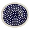 Boleslawiec Półmisek owalny 23x20,5 cm Bolesławiec Dekor 42.1 Hot