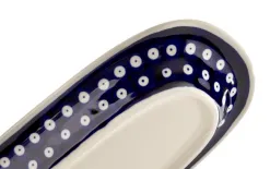 Boleslawiec Półmisek podłużny 45x15,5 cm Bolesławiec Dekor 42 Fashion