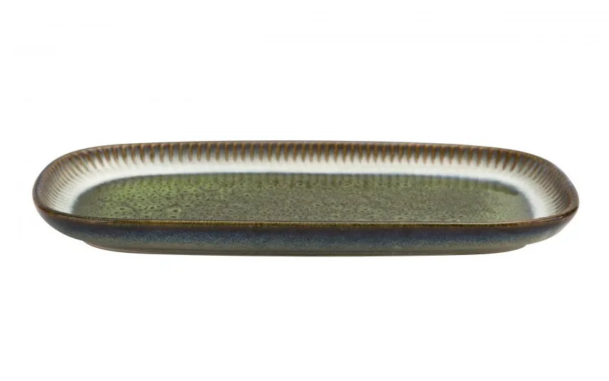 MPLCo Półmisek prostokątny 30x16 cm Ombres Green Discount