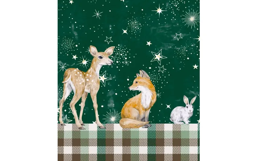 Fleuresse Pościel flanelowa 155x200 cm Aspen 434370/05 zielona Online