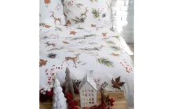 Fleuresse Pościel flanelowa 155x200 cm Aspen 434474-03 Hot