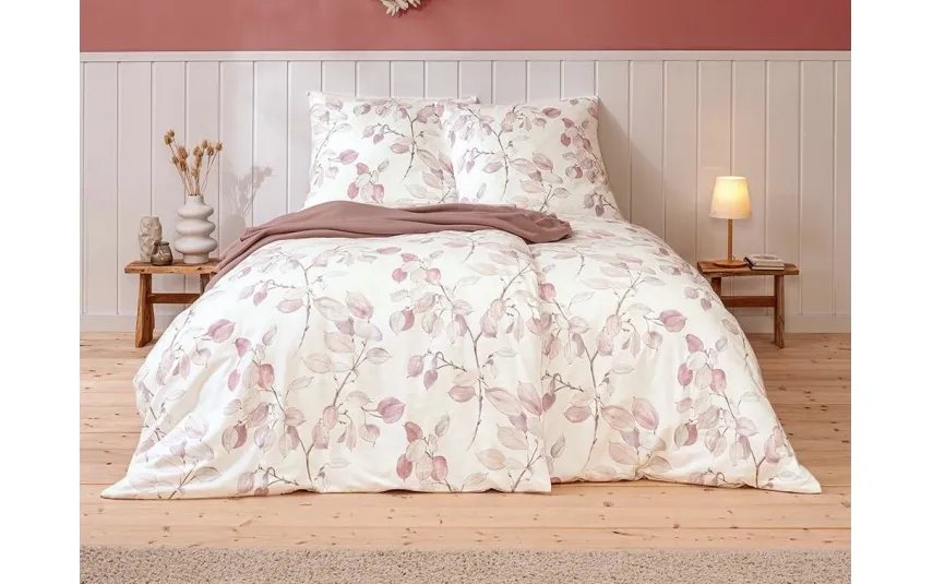 Estella Pościel flanelowa 200x220 cm Pinzolo 5460/620 rose Clearance