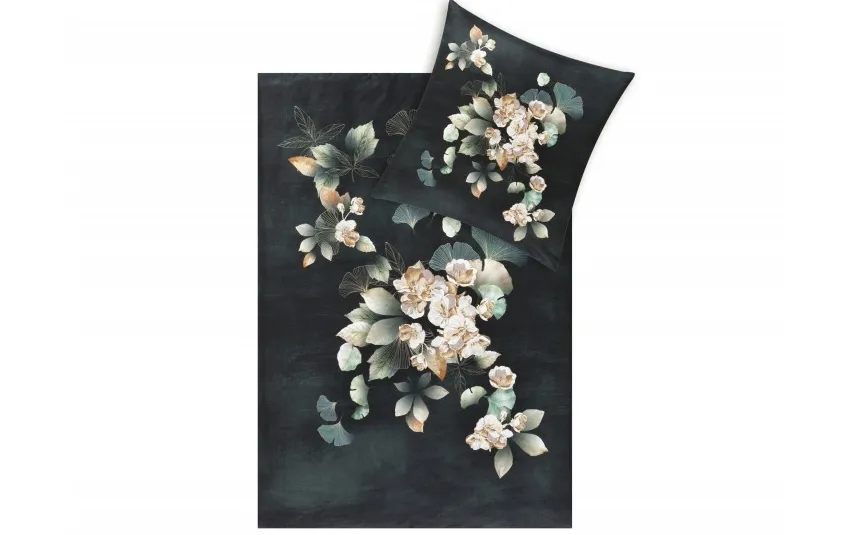 Estella Pościel satynowa 155x200 cm Ginkgo 4820/580 Outlet