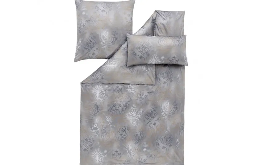 Estella Pościel satynowa 135x200 cm Svizzera 2054-810 grau Sale