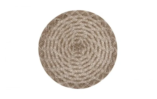 Vetro-plus Podkładka na stół 38 cm Linen okrągła Best