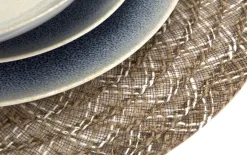 Vetro-plus Podkładka na stół 38 cm Linen okrągła Best