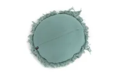 Oltre Poduszka dekoracyjna okrągła 45 cm Tufo Surf Blue New