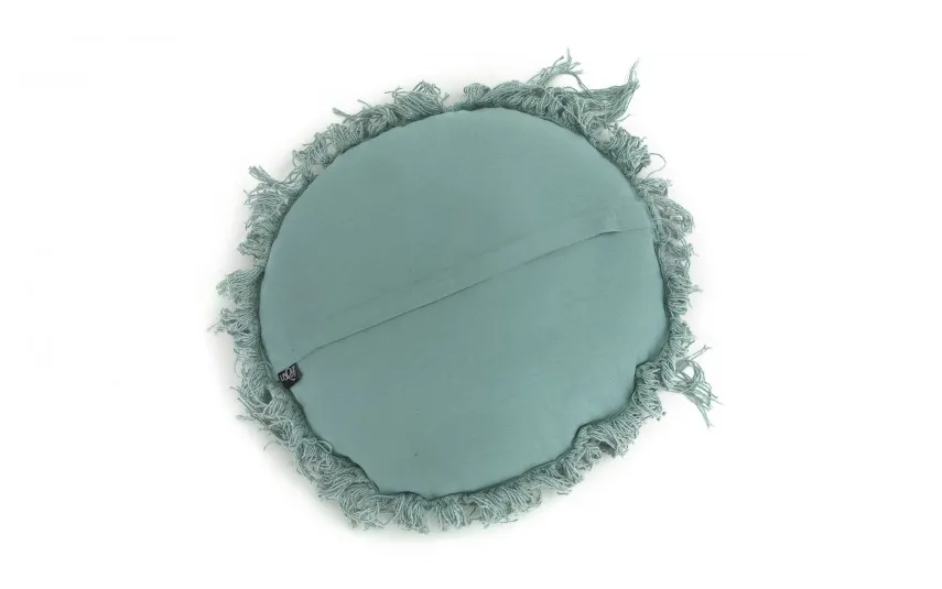 Oltre Poduszka dekoracyjna okrągła 45 cm Tufo Surf Blue New