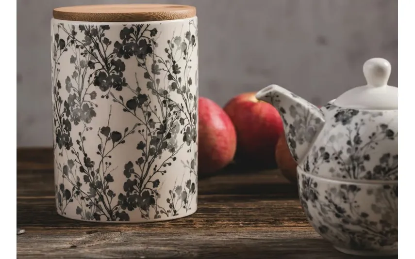 Ambition Pojemnik kuchenny 670 ml TUVO z pokrywką bambusową Online