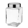 Galicja Pojemnik szklany 700 ml Rubi szary Outlet