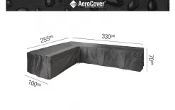 AeroCover Pokrowiec na meble ogrodowe 330X255 cm. Lewy Clearance