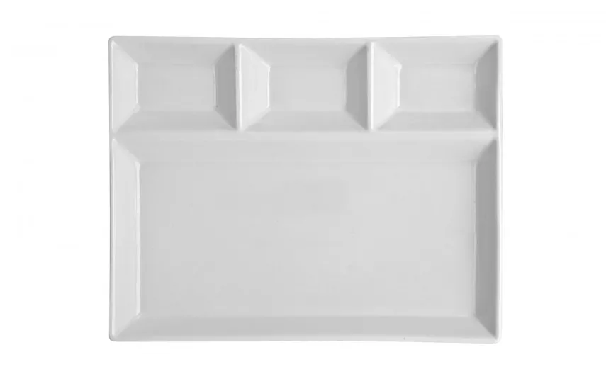 MPLCo Porcelanowa patera 23x18 cm do foundue Best