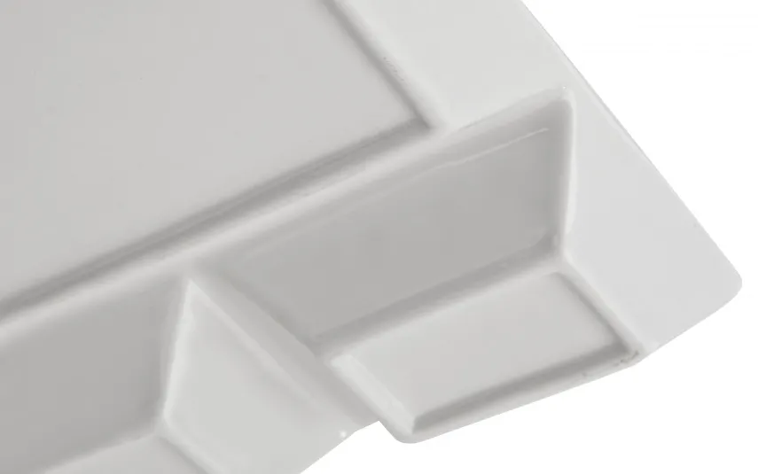 MPLCo Porcelanowa patera 23x18 cm do foundue Best