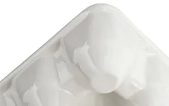 MPLCo Porcelanowy półmisek na jajka wytłoczka biała Outlet