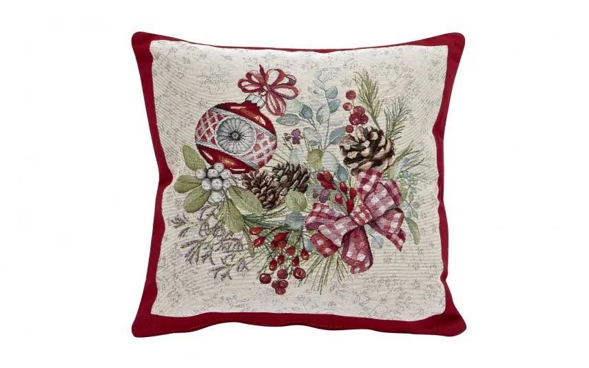 Artica Poszewka dekoracyjna 45x45 cm Stroik klasyczny 1320FN Best