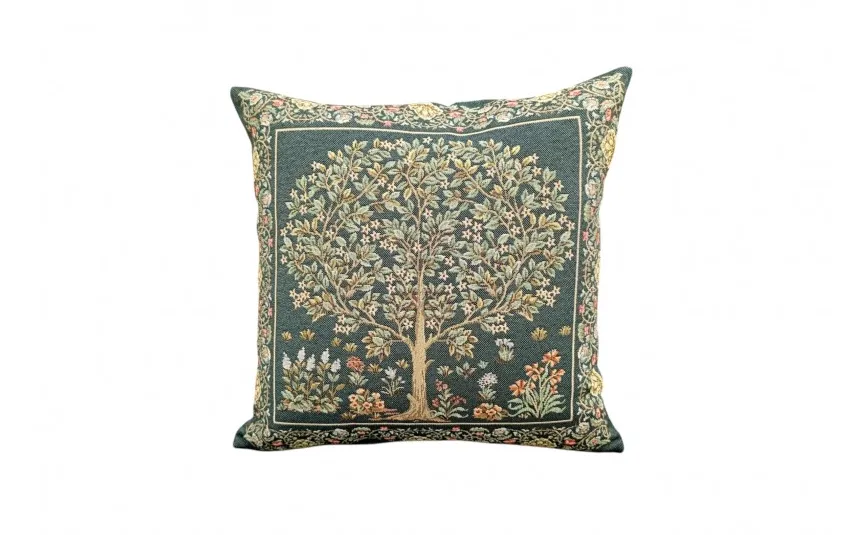 Artica Poszewka dekoracyjna 45x45 cm Drzewo granat 4077AZ Discount