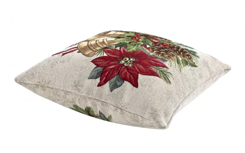 Artica Poszewka dekoracyjna 45x45 cm Stroik z szyszkami 1315FN Best