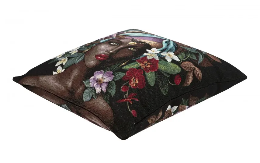 Witek Home Poszewka dekoracyna 45x45 cm Afrykańska kobieta Hot
