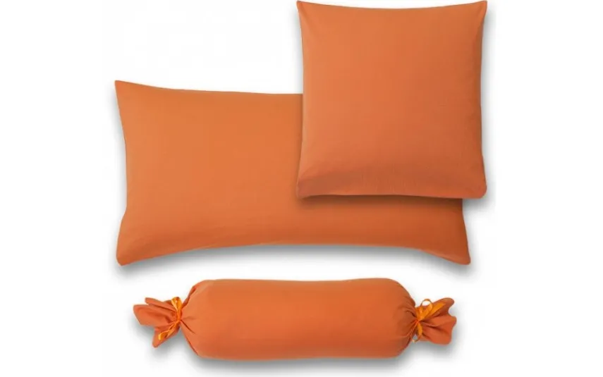 Estella Poszewka na poduszkę 40x60 cm feinjersey 370 terakota Hot