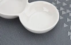 MPLCo Potrójne miseczki dip 23,5 cm White New
