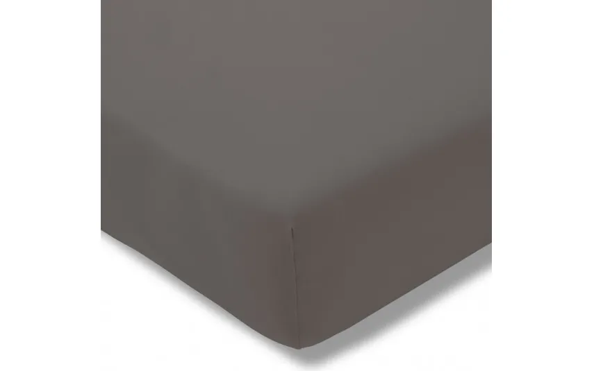 Estella Prześcieradło z gumką jersey 200x200 cm GRAPHIT feinjersey Clearance