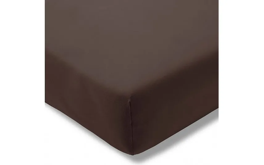 Estella Prześcieradło z gumką jersey 100x200 cm SCHOKO feinjersey Discount