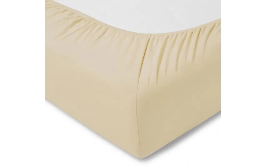 Estella Prześcieradło z gumką jersey 200x200 cm NATUR feinjersey Outlet