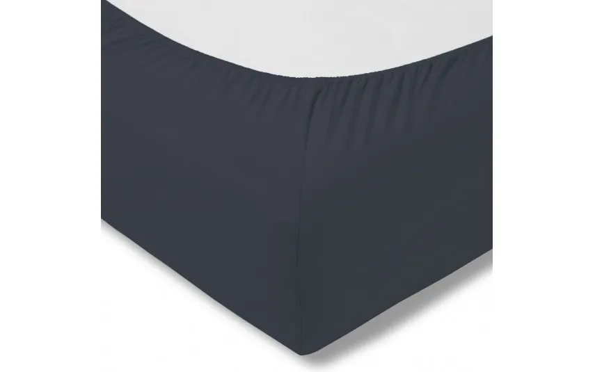 Estella Prześcieradło z gumką jersey 150x200 cm INDIGO feinjersey New