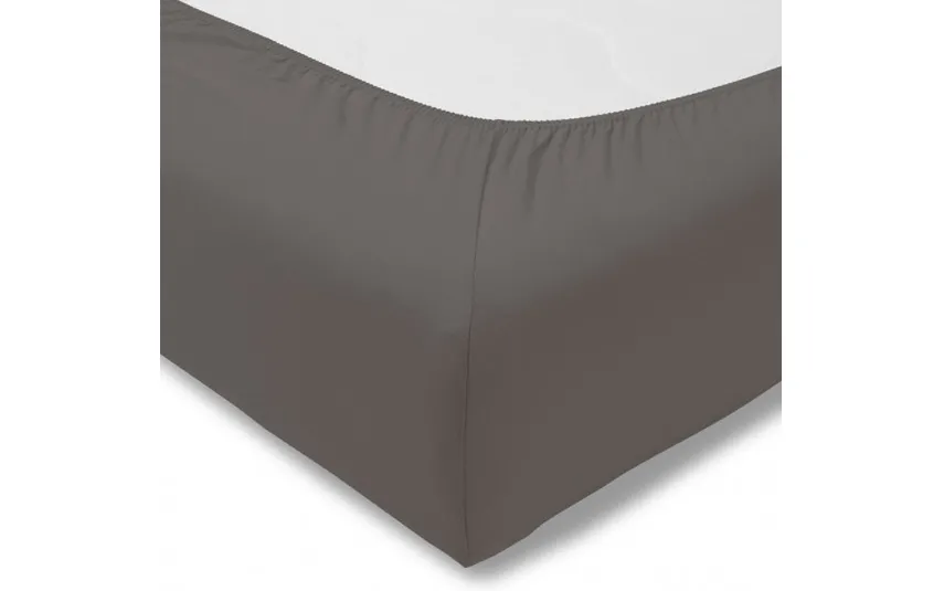 Estella Prześcieradło z gumką jersey 120x200 cm GRAPHIT feinjersey Clearance