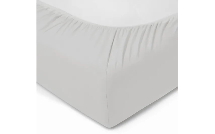 Estella Prześcieradło z gumką jersey 100x200 cm SILBER feinjersey Fashion