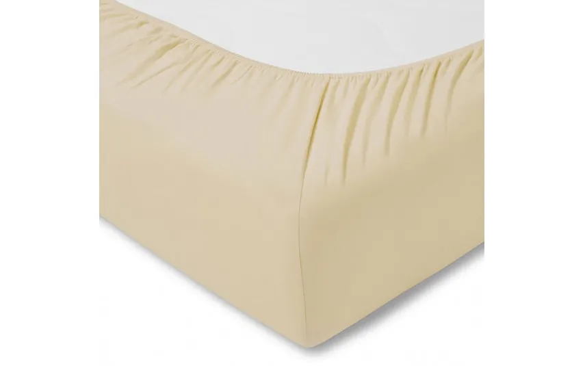 Estella Prześcieradło z gumką jersey 100x200 cm NATUR feinjersey Hot
