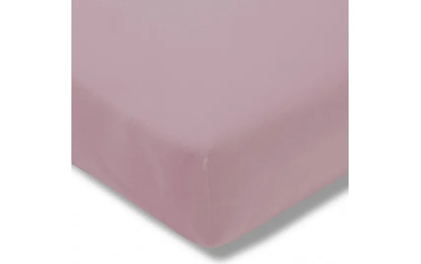 Estella Prześcieradło z gumką zwirn-jersey 150x200 cm ORCHIDEE jersey Outlet