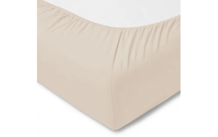 Estella Prześcieradło z gumką zwirn-jersey 200x200 cm PUDER jersey Outlet