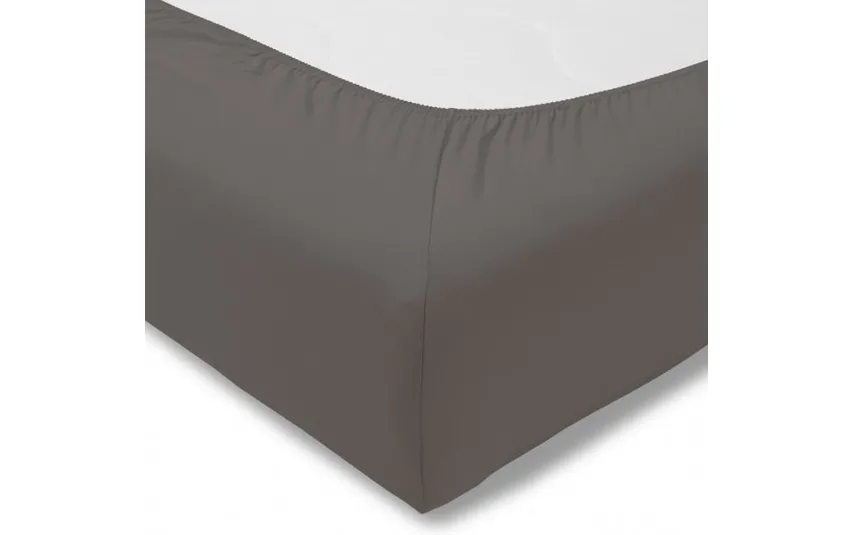 Estella Prześcieradło z gumką zwirn-jersey 150x200 cm GRAPHIT jersey Sale