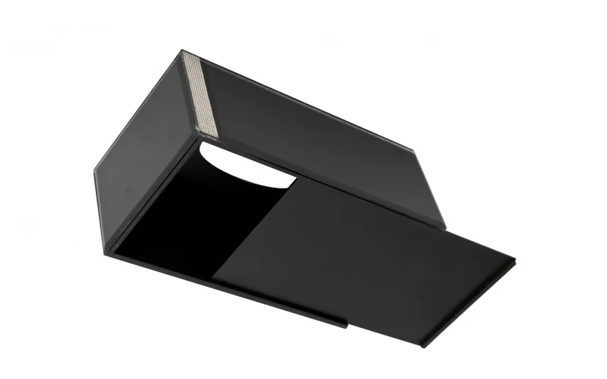 Art-Pol Pudełko na chusteczki 25,5x14,5x10,5cm czarne Discount