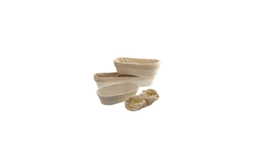 MPLCo Ratanowy koszyk do garowania chleba 32 cm owalny LEN Outlet