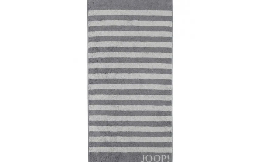 Joop Ręcznik 80/150 cm antracyt Stripes 1610-77 Fashion