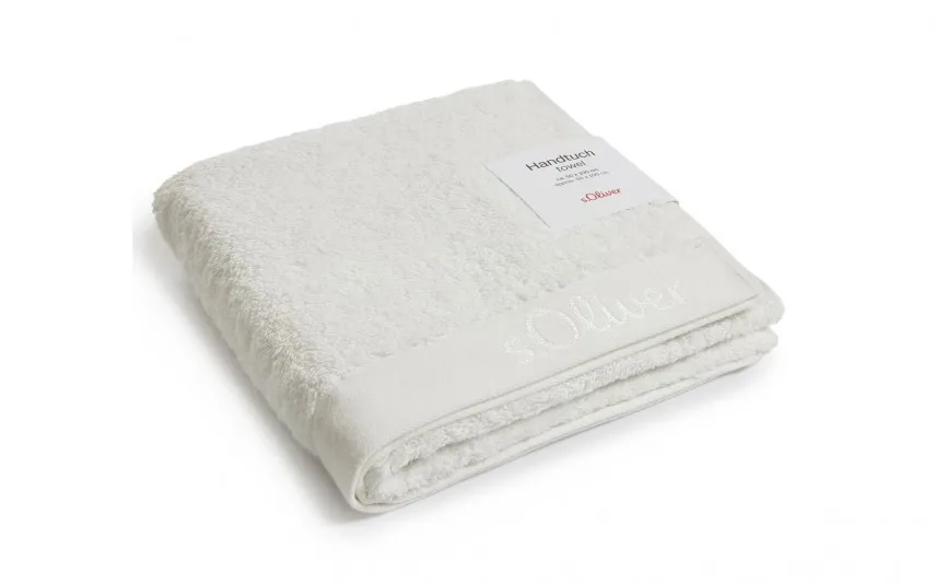 s. Oliver Ręcznik bawełniany 50x100 cm 1512-300 Ecru Outlet
