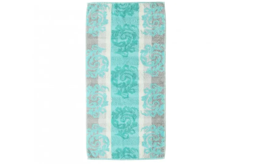 Cawo Frottier Ręcznik bawełniany 80x150 cm Cashmere Jacquard Mięta New
