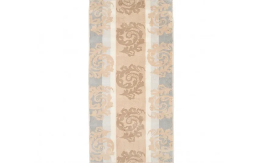Cawo Frottier Ręcznik bawełniany 80x150 cm Cashmere Jacquard Piasek Outlet