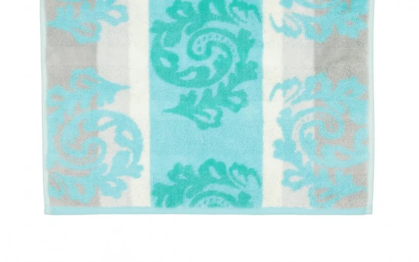 Cawo Frottier Ręcznik bawełniany 50x100 cm Cashmere Jacquard Mięta Best
